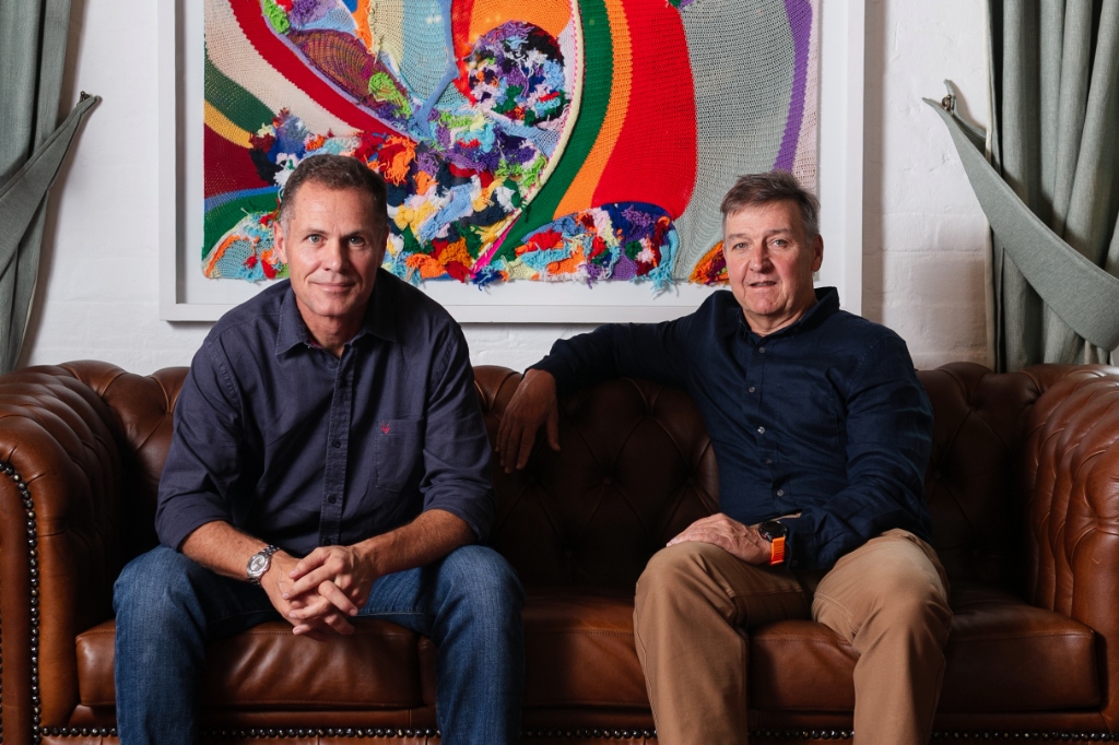 Jan van Niekerk and Piet Viljoen